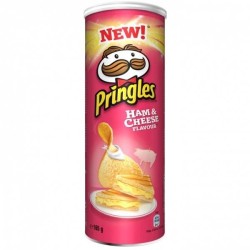 Чипсы, Pringles (Принглс) 165 г Ральфи 2017 ветчина и сыр